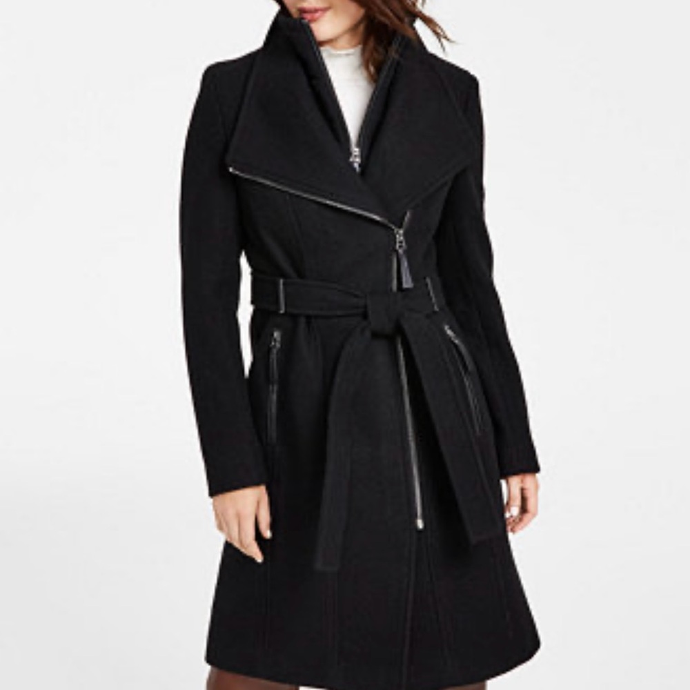 Calvin Klein Belted Jacket‎ & Coats Calvin Klein Wool Wrap Coat